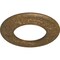 Ekena Millwork Salem Ceiling Medallion (Fits Canopies up to 7 1/8"), 13 1/4"OD x 7 1/8"ID x 7/8"P, Rubbed Bronze CM13SARZS - alternate 2